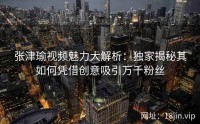 张津瑜视频魅力大解析：独家揭秘其如何凭借创意吸引万千粉丝