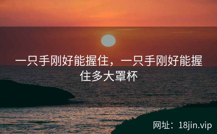 一只手刚好能握住，一只手刚好能握住多大罩杯