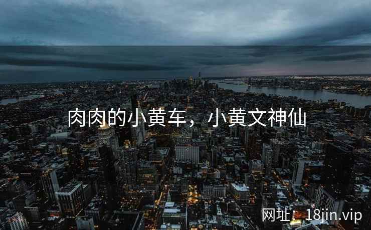 肉肉的小黄车，小黄文神仙